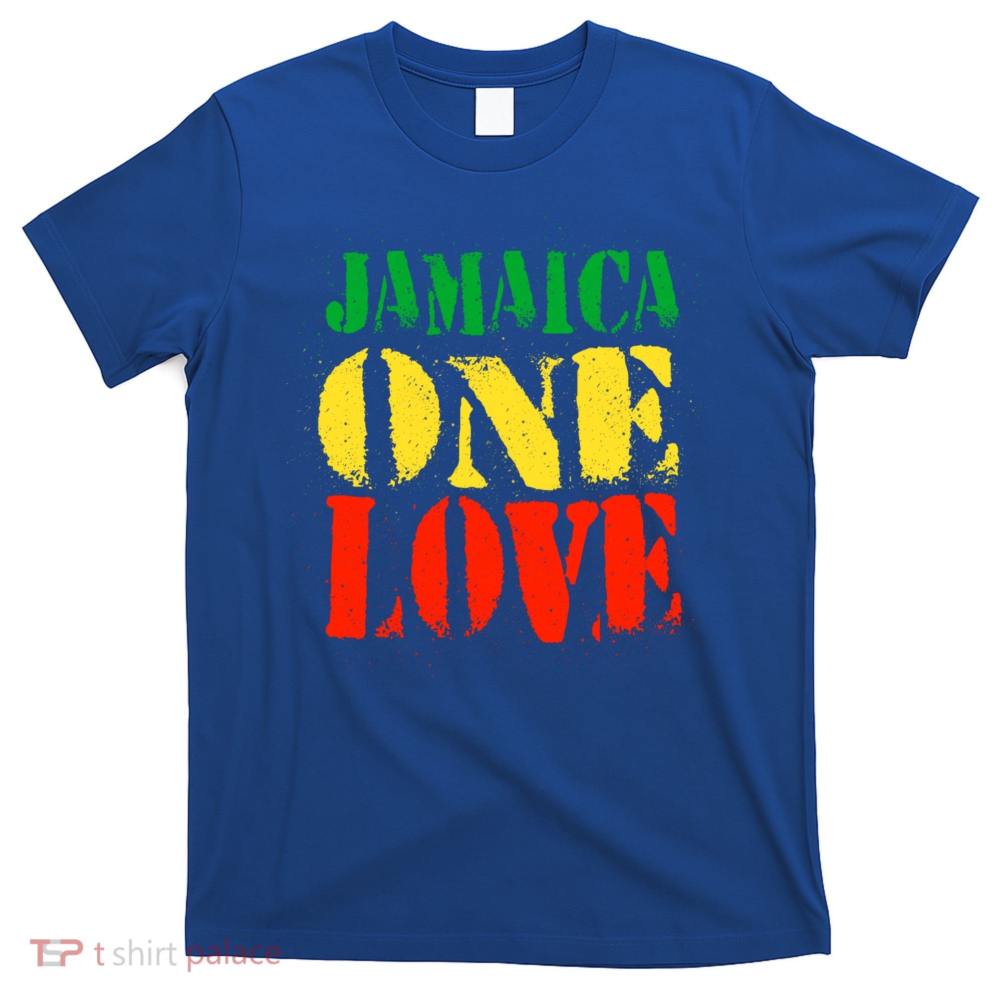 Jamaica One Love Unisex Great Gift Rasta Colors Reggae T-Shirt