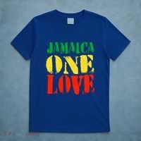 Jamaica One Love Unisex Great Gift Rasta Colors Reggae T-Shirt thumb 5