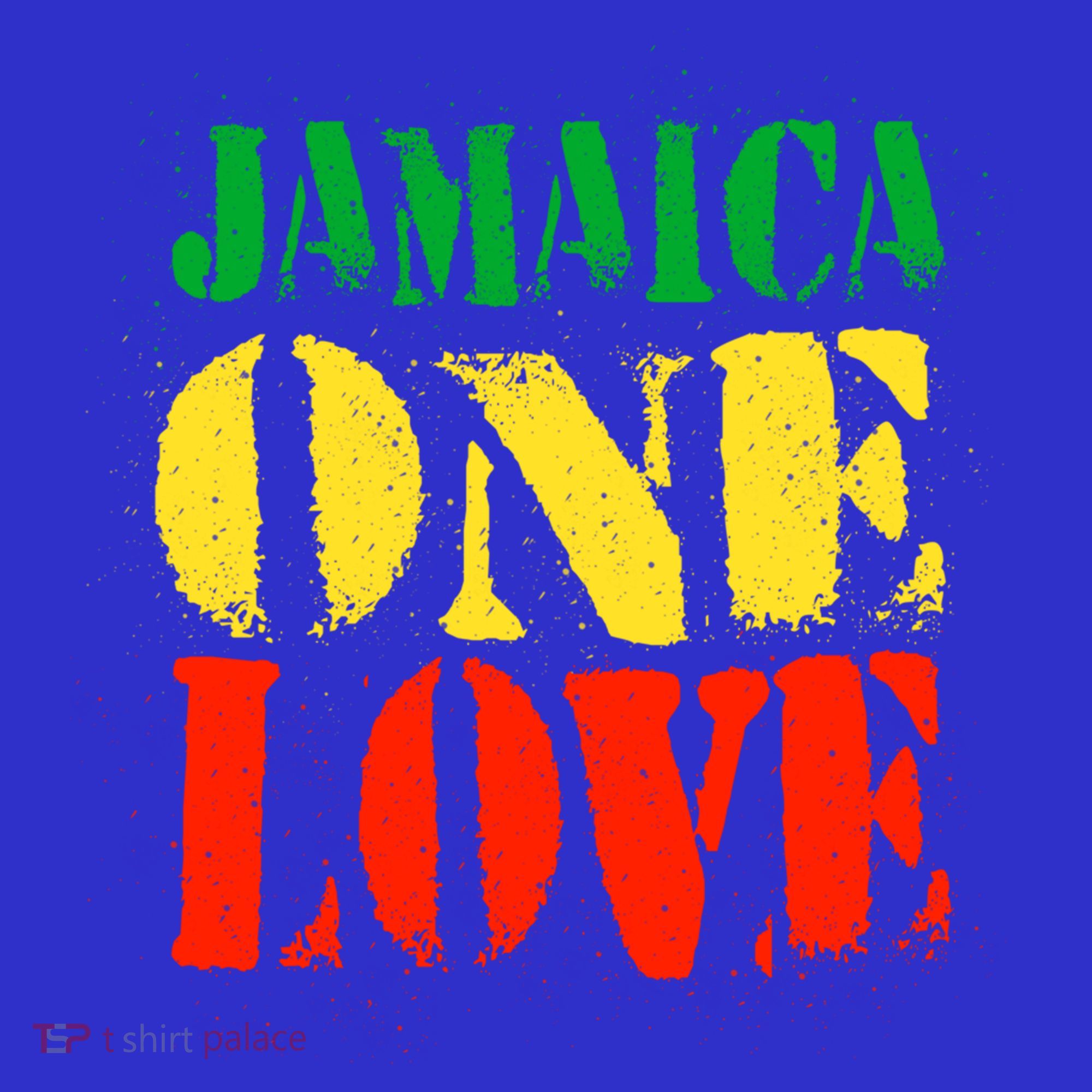 Jamaica One Love Unisex Great Gift Rasta Colors Reggae T-Shirt