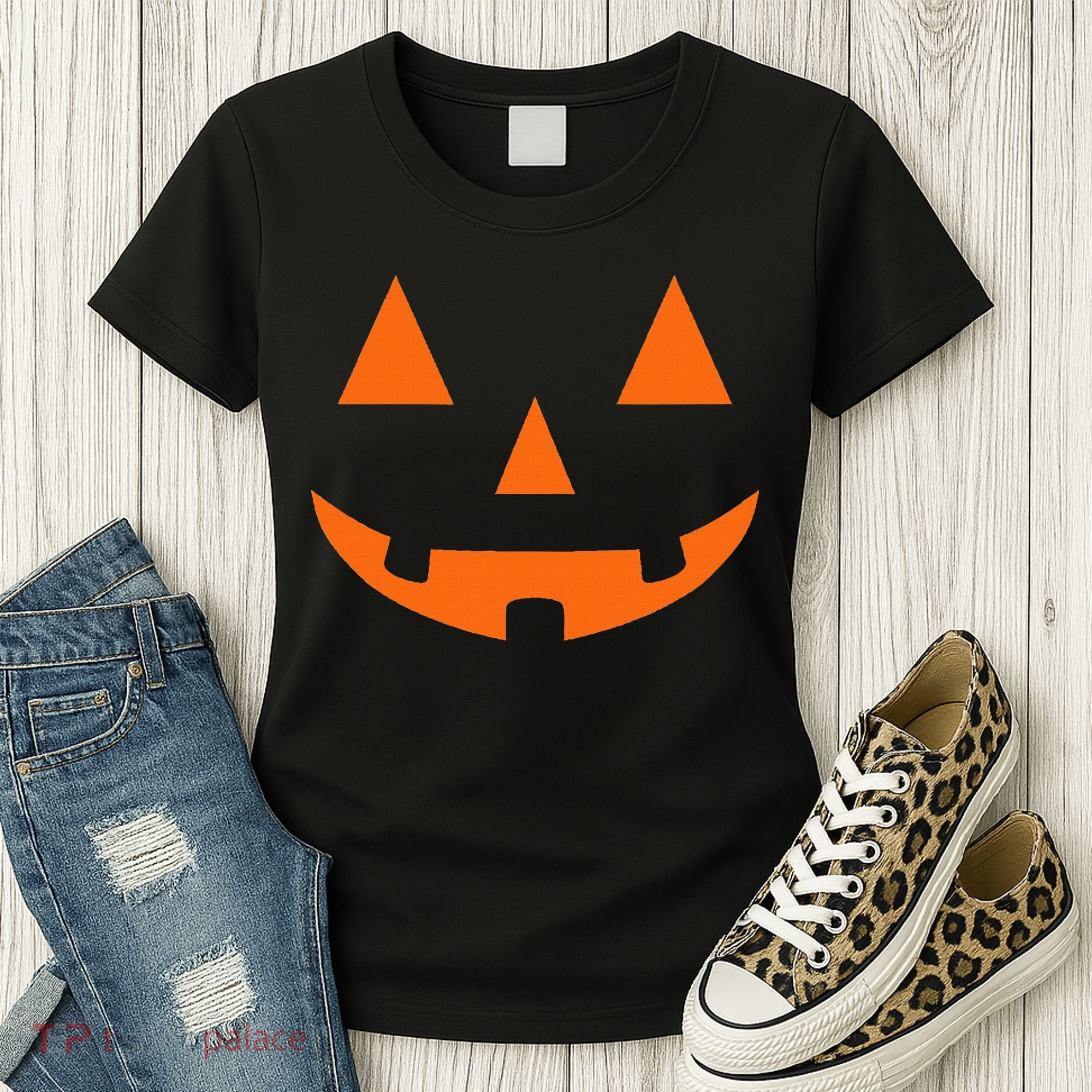 JACK O LANTERN PUMPKIN Costumes For Halloween Women's T-Shirt