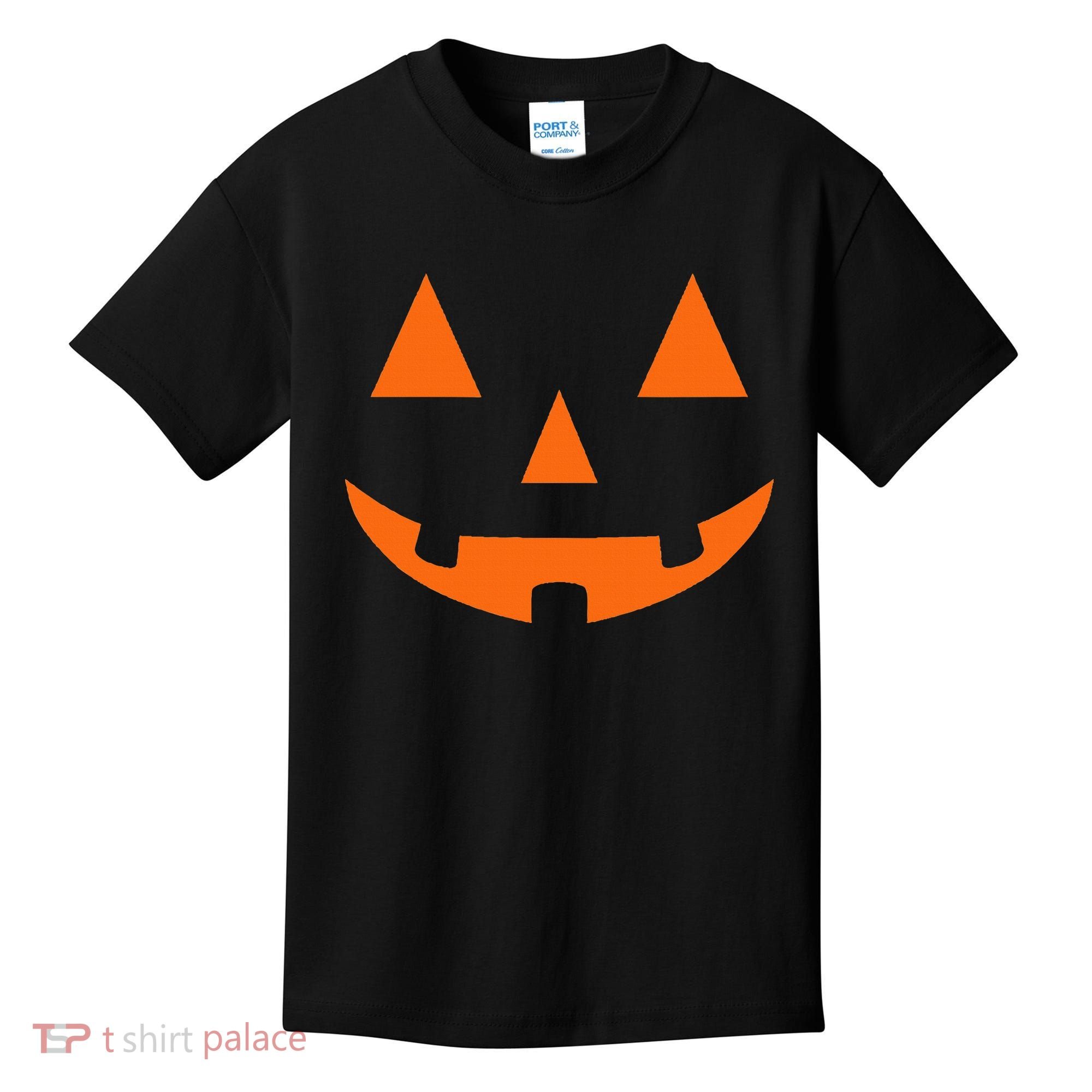 JACK O LANTERN PUMPKIN Costumes For Halloween Kids T-Shirt