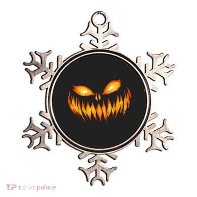 Jack O Lantern Scary Carved Pumpkin Face Halloween Ornament
