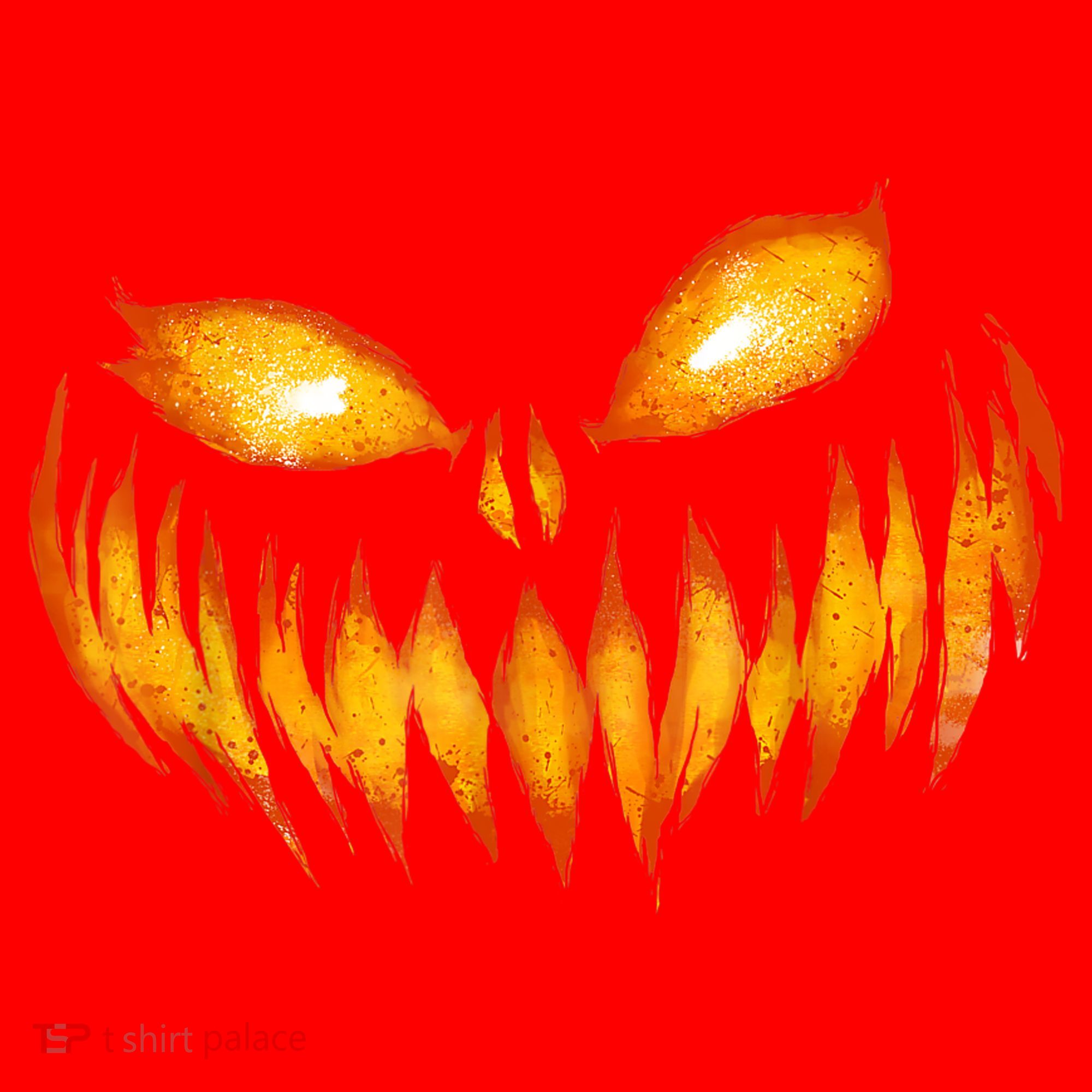 Jack O Lantern Scary Carved Pumpkin Face Halloween Santa Hat