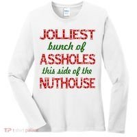 Jolliest Bunch of Assholes On This Side Nuthouse Women's Long Sleeve Shirt thumb 0