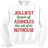 Jolliest Bunch of Assholes On This Side Nuthouse Kids Sweatshirt thumb 0