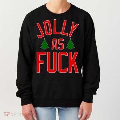 Jolly AF Funny Christmas Women's Sweatshirt