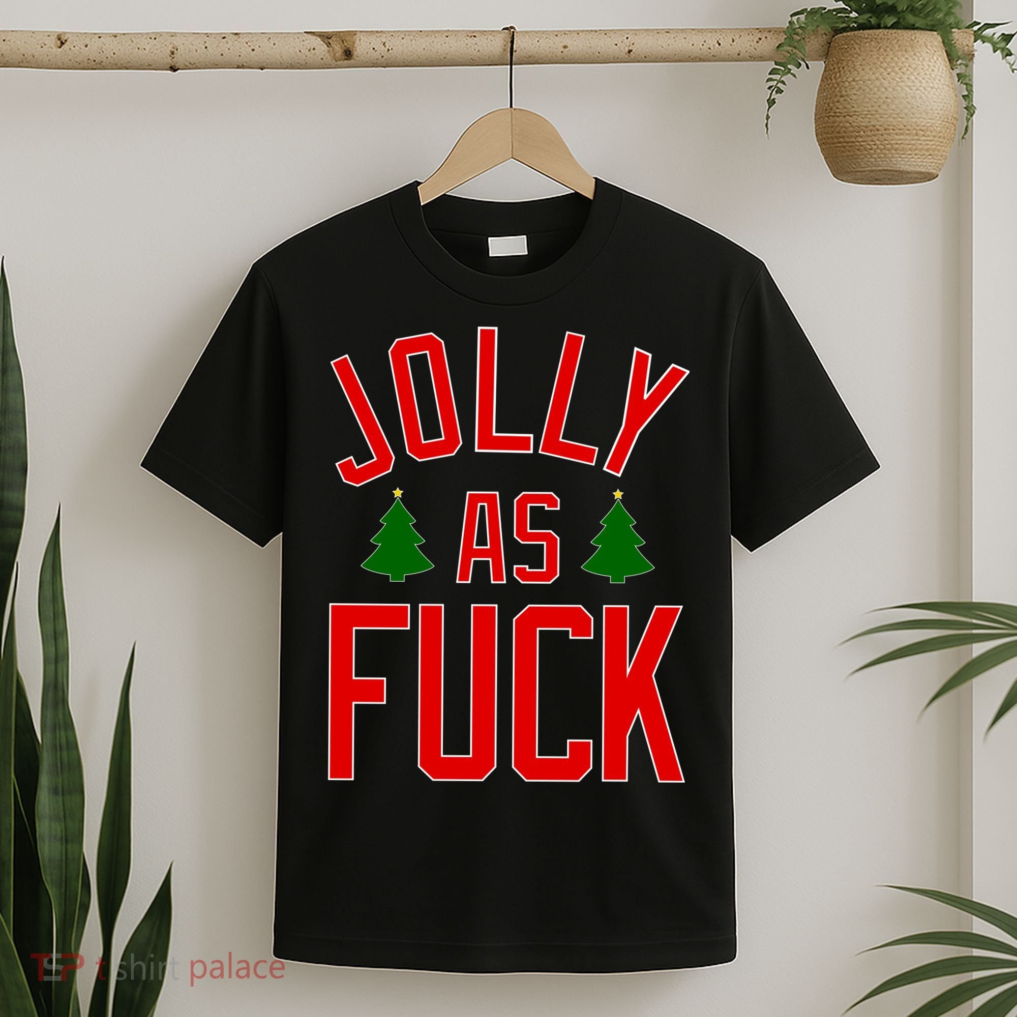 Jolly AF Funny Christmas T-Shirt