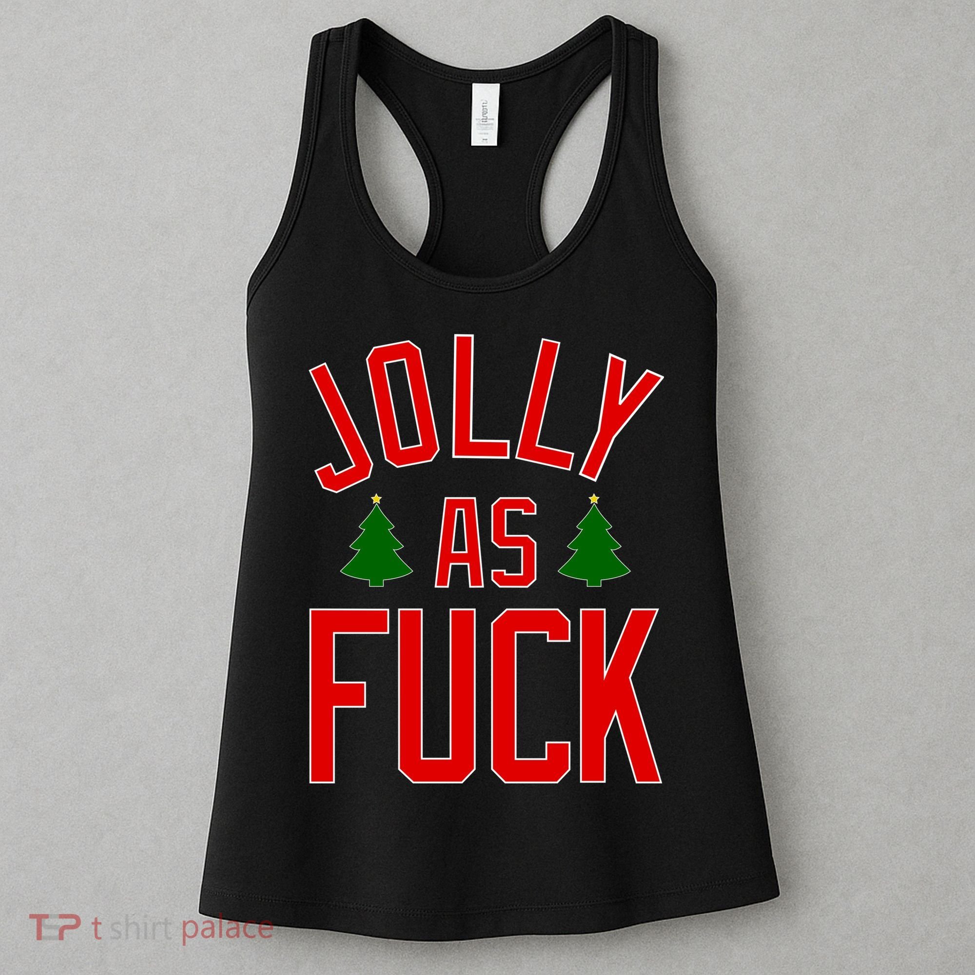 Jolly AF Funny Christmas Women's Tank Top