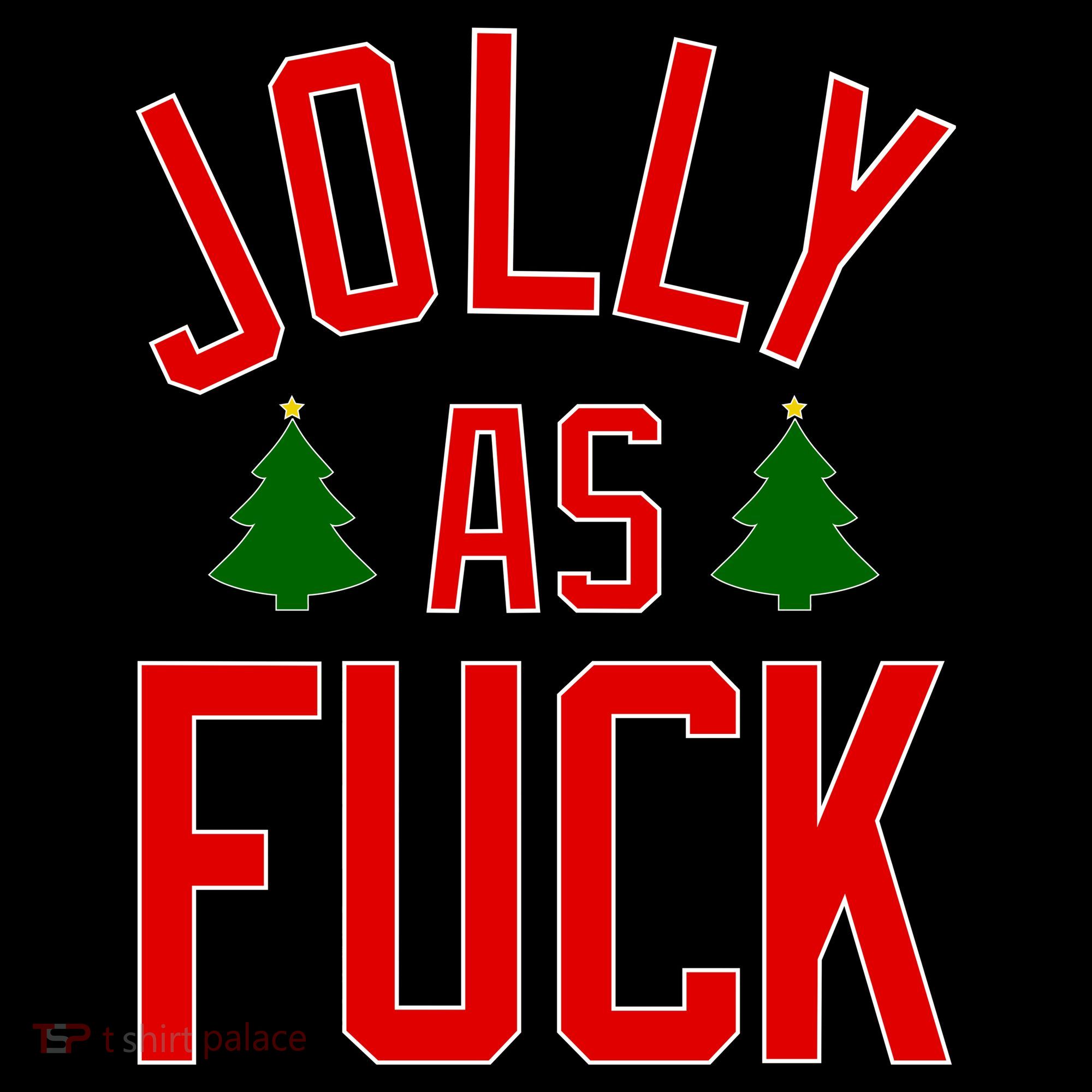 Jolly AF Funny Christmas Women's Tank Top