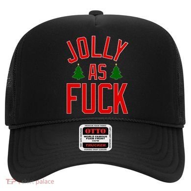 Jolly AF Funny Christmas Hat