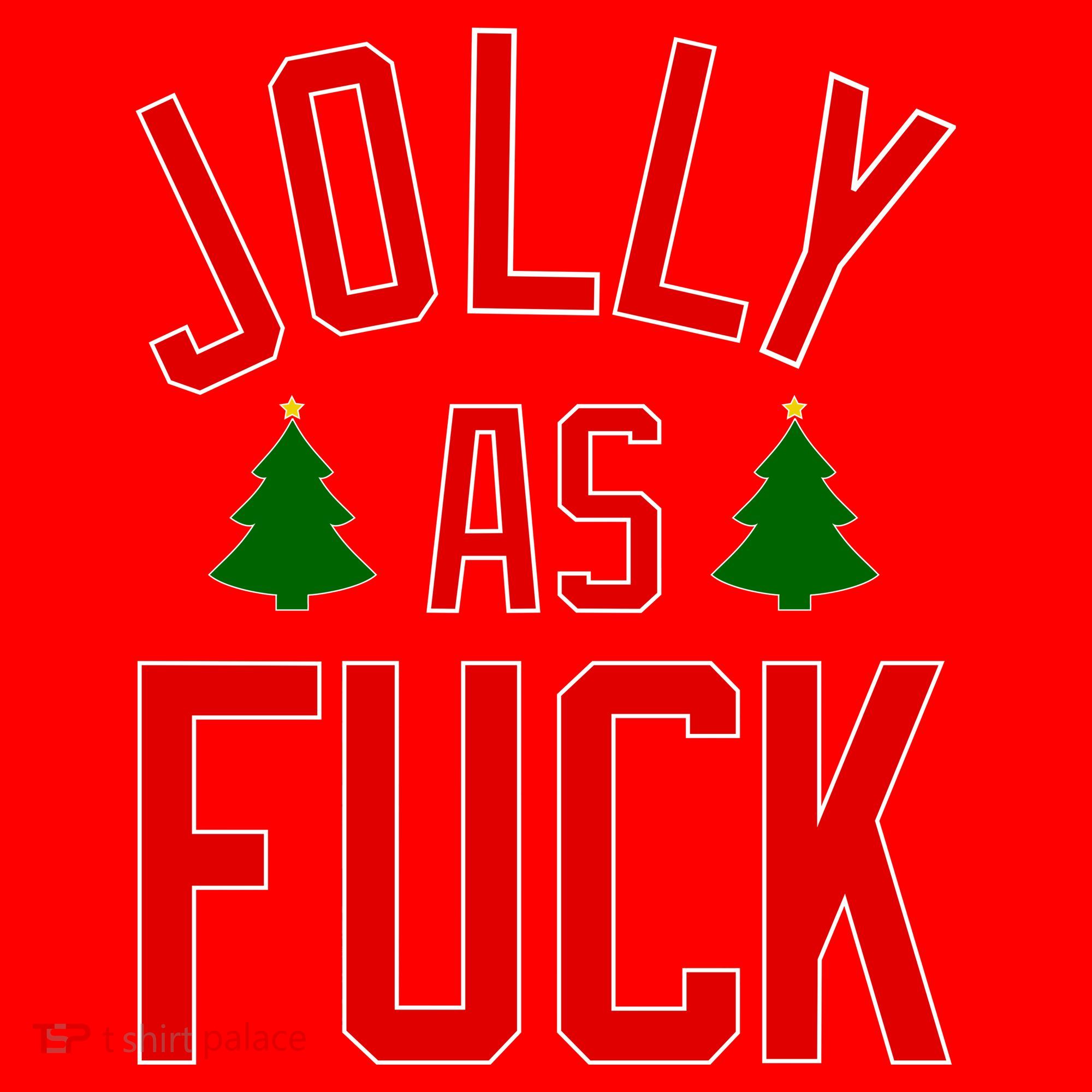 Jolly AF Funny Christmas Santa Hat