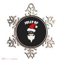 Jolly Af Hipster Santa Ornament thumb 0