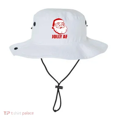 Jolly AF Santa Christmas Bucket Hat