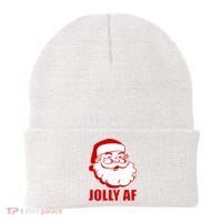 Jolly AF Santa Christmas Beanie thumb 0