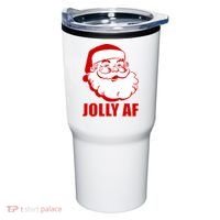 Jolly AF Santa Christmas Tumbler thumb 0