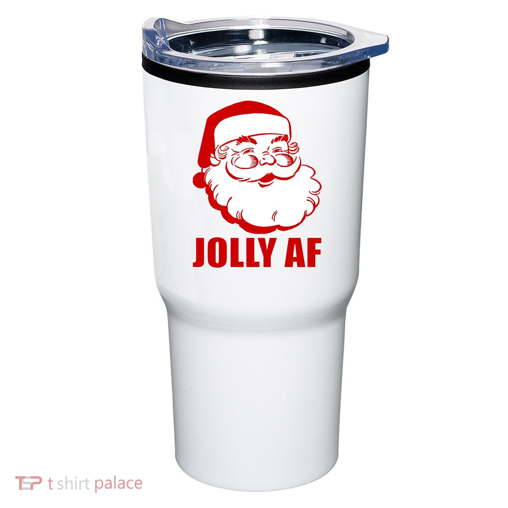 Jolly AF Santa Christmas Tumbler