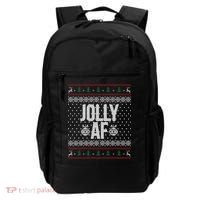 Jolly AF Ugly Christmas Backpack thumb 0