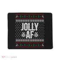 Jolly AF Ugly Christmas Mousepad thumb 0