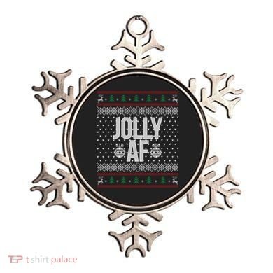 Jolly AF Ugly Christmas Ornament