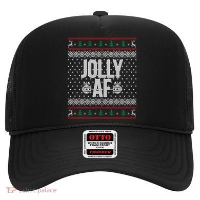 Jolly AF Ugly Christmas Hat
