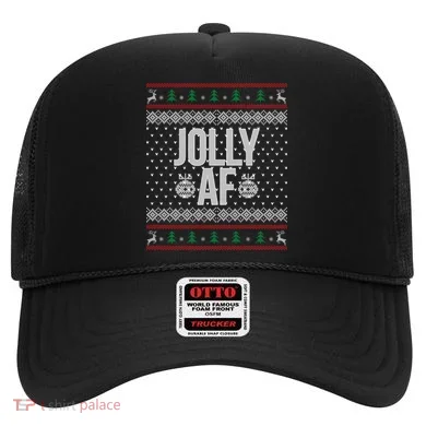 Jolly AF Ugly Christmas Hat