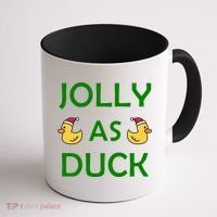 Jolly As Duck Coffee Mug thumb 1