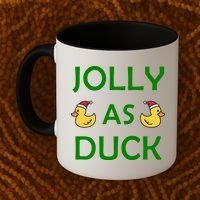 Jolly As Duck Coffee Mug thumb 2
