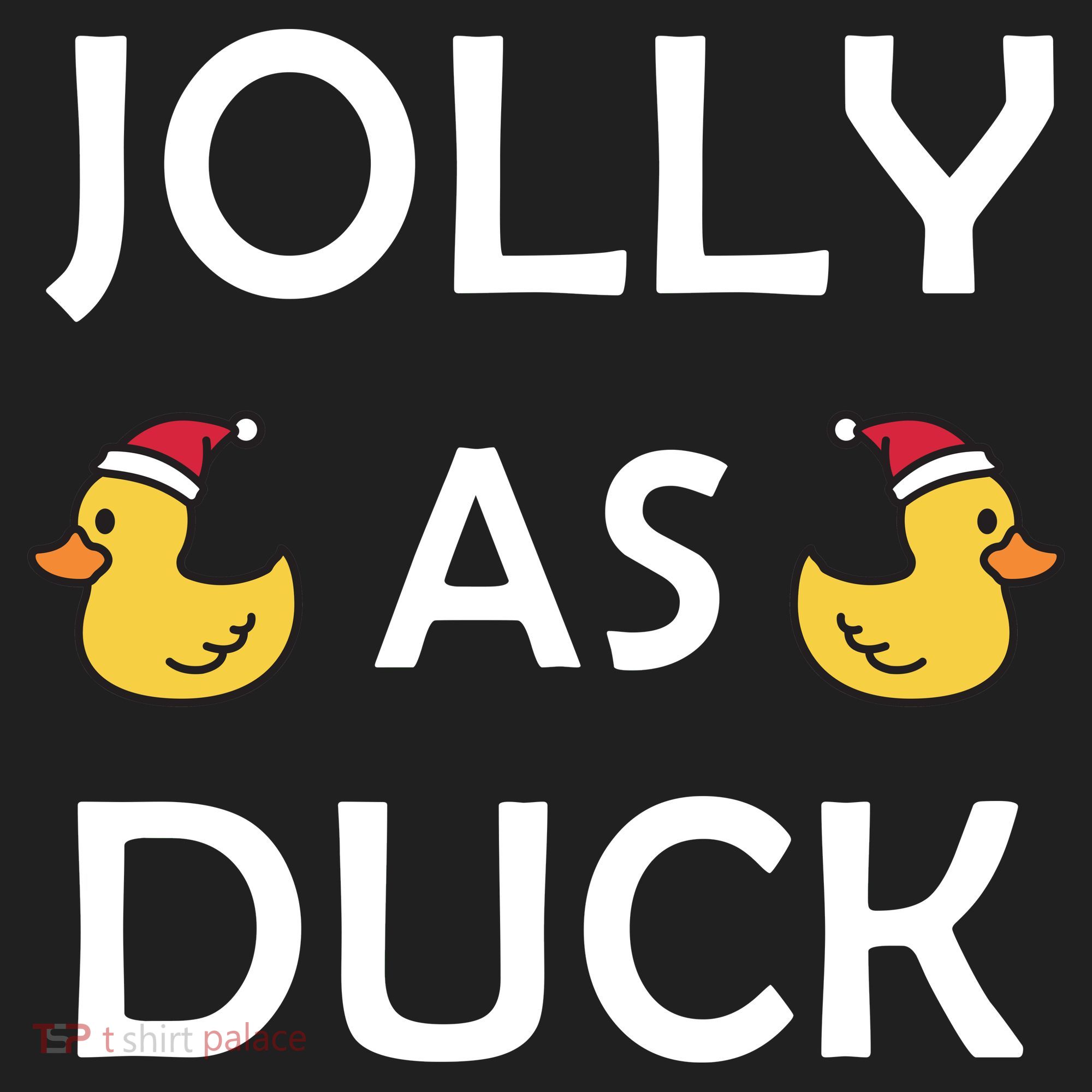 Jolly As Duck Golf Towel