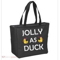 Jolly As Duck Tote Bag thumb 2