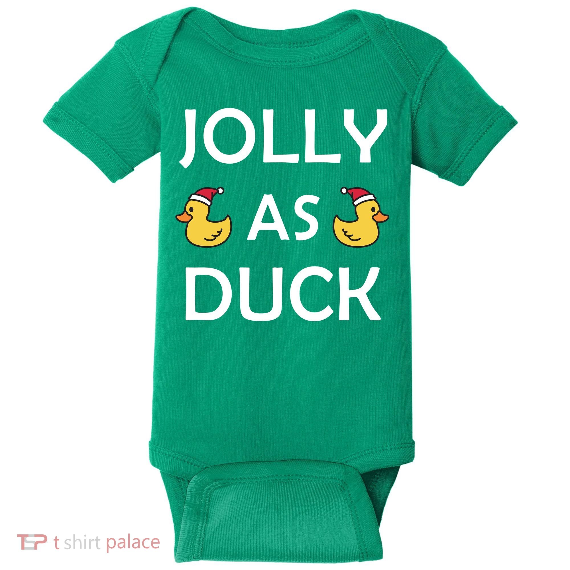 Jolly As Duck Baby Bodysuit