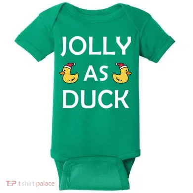 Jolly As Duck Baby Bodysuit