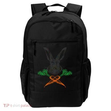 Jolly Roger Easter Bunny Crossbone Carrots Rabbit Backpack