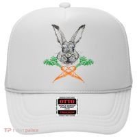 Jolly Roger Easter Bunny Crossbone Carrots Rabbit Hat thumb 0