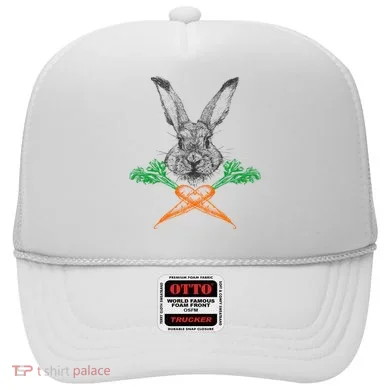Jolly Roger Easter Bunny Crossbone Carrots Rabbit Hat
