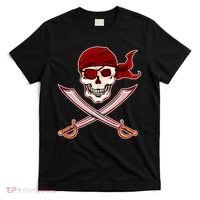 Jolly Roger Pirate Skull Flag Logo T-Shirt thumb 0