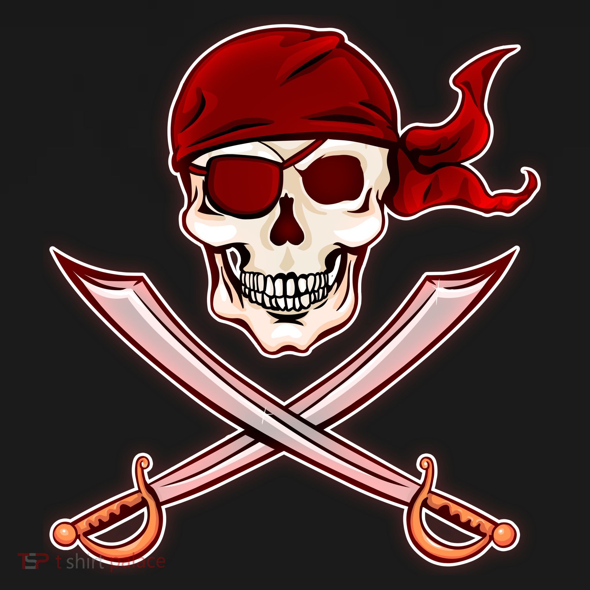 Jolly Roger Pirate Skull Flag Logo Kids Sweatshirt