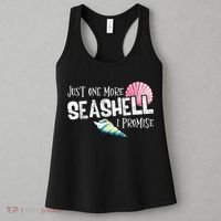 Just One More Seashell I Promise Beach Conch Collector Women's Tank Top thumb 3