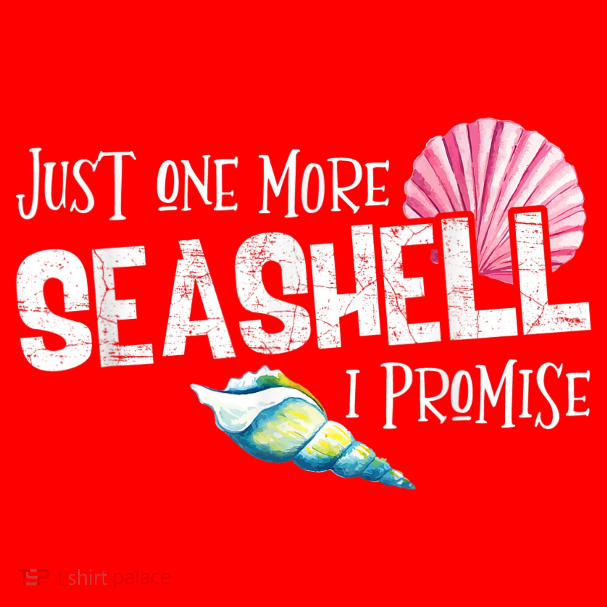 Just One More Seashell I Promise Beach Conch Collector Santa Hat
