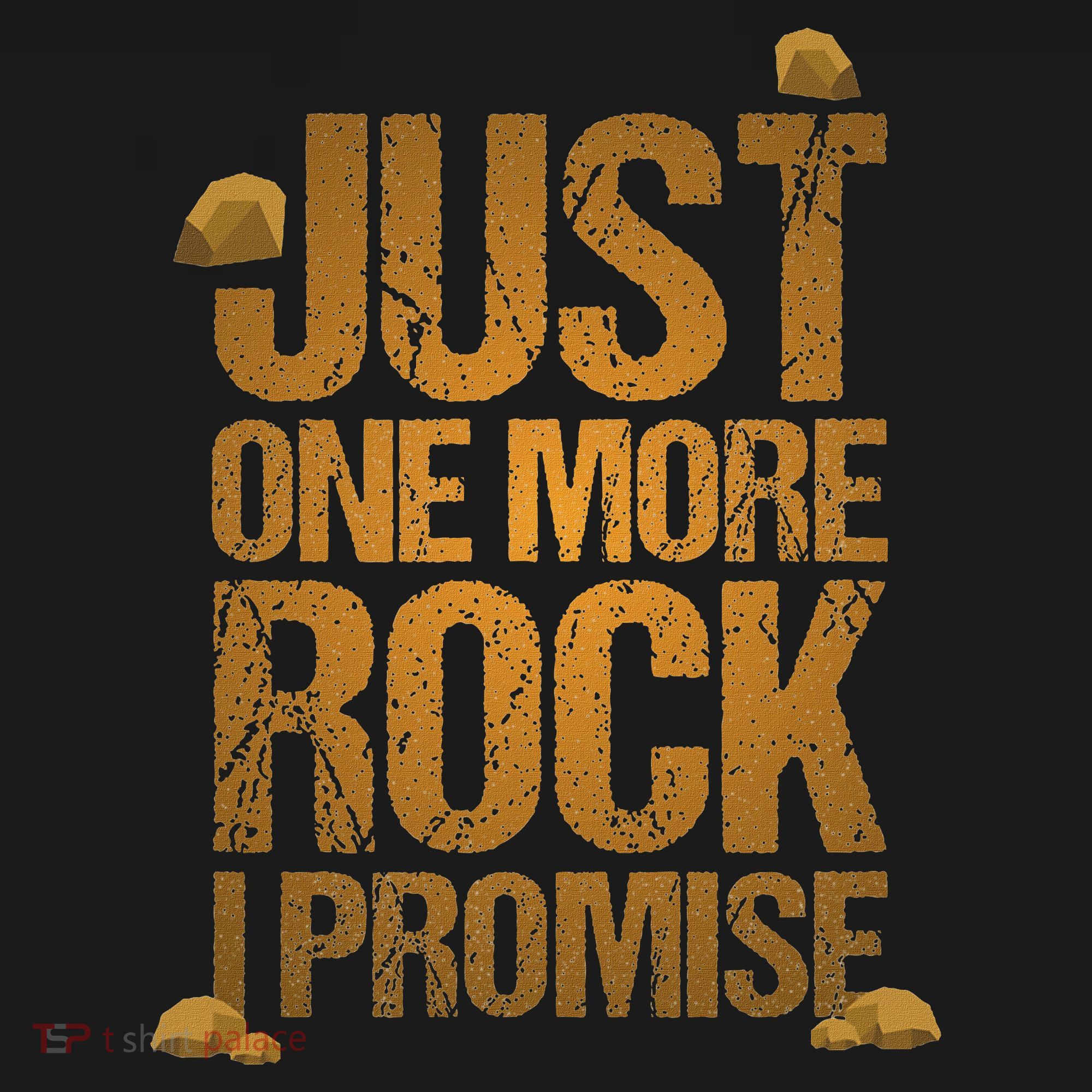 Just One More Rock I Promise Geology Funny Gift Backpack