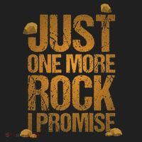 Just One More Rock I Promise Geology Funny Gift Hat thumb 2