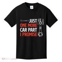 Just One More Car Part I Promise Car Enthusiast Gift Kids T-Shirt thumb 0