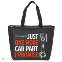 Just One More Car Part I Promise Car Enthusiast Gift Tote Bag thumb 0