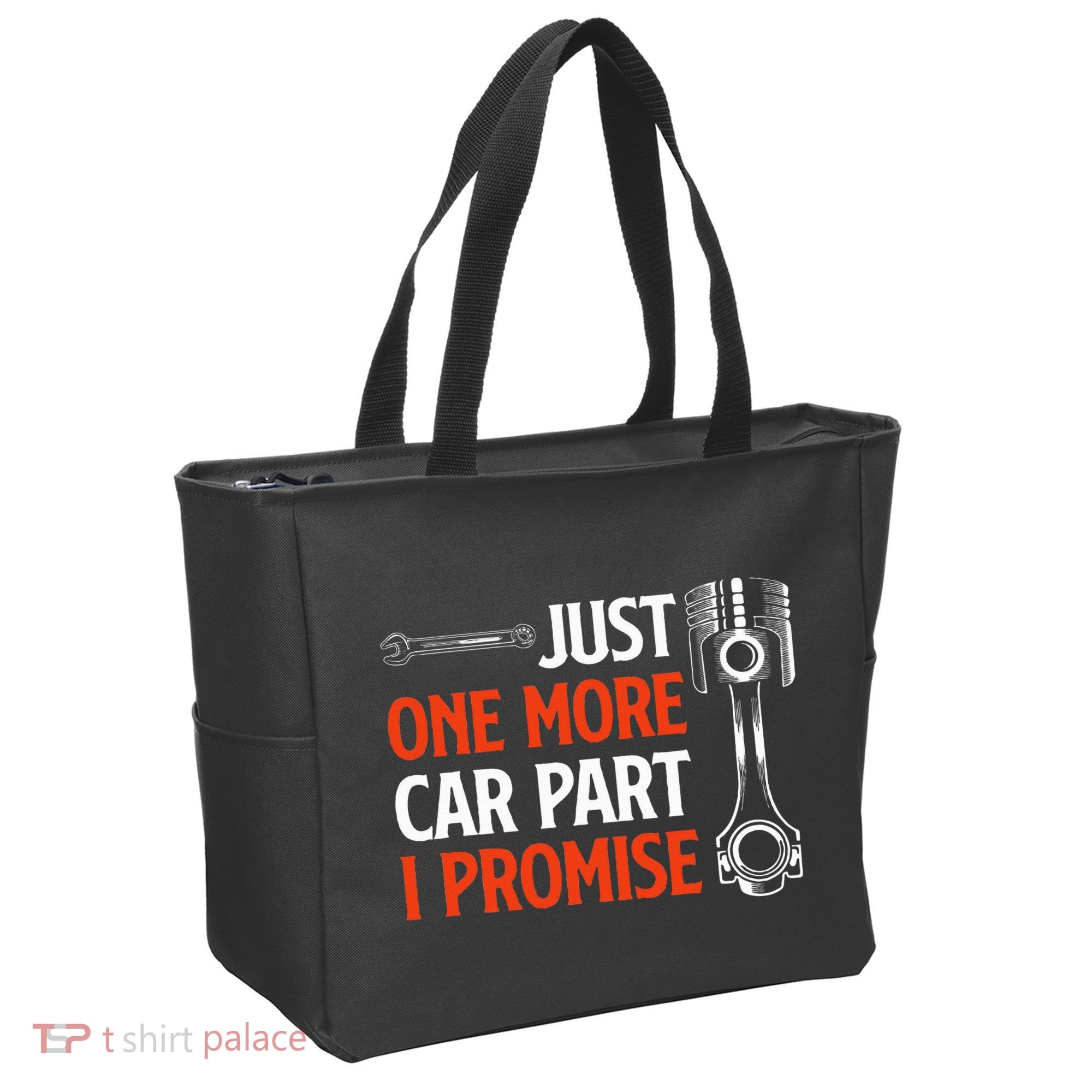Just One More Car Part I Promise Car Enthusiast Gift Tote Bag