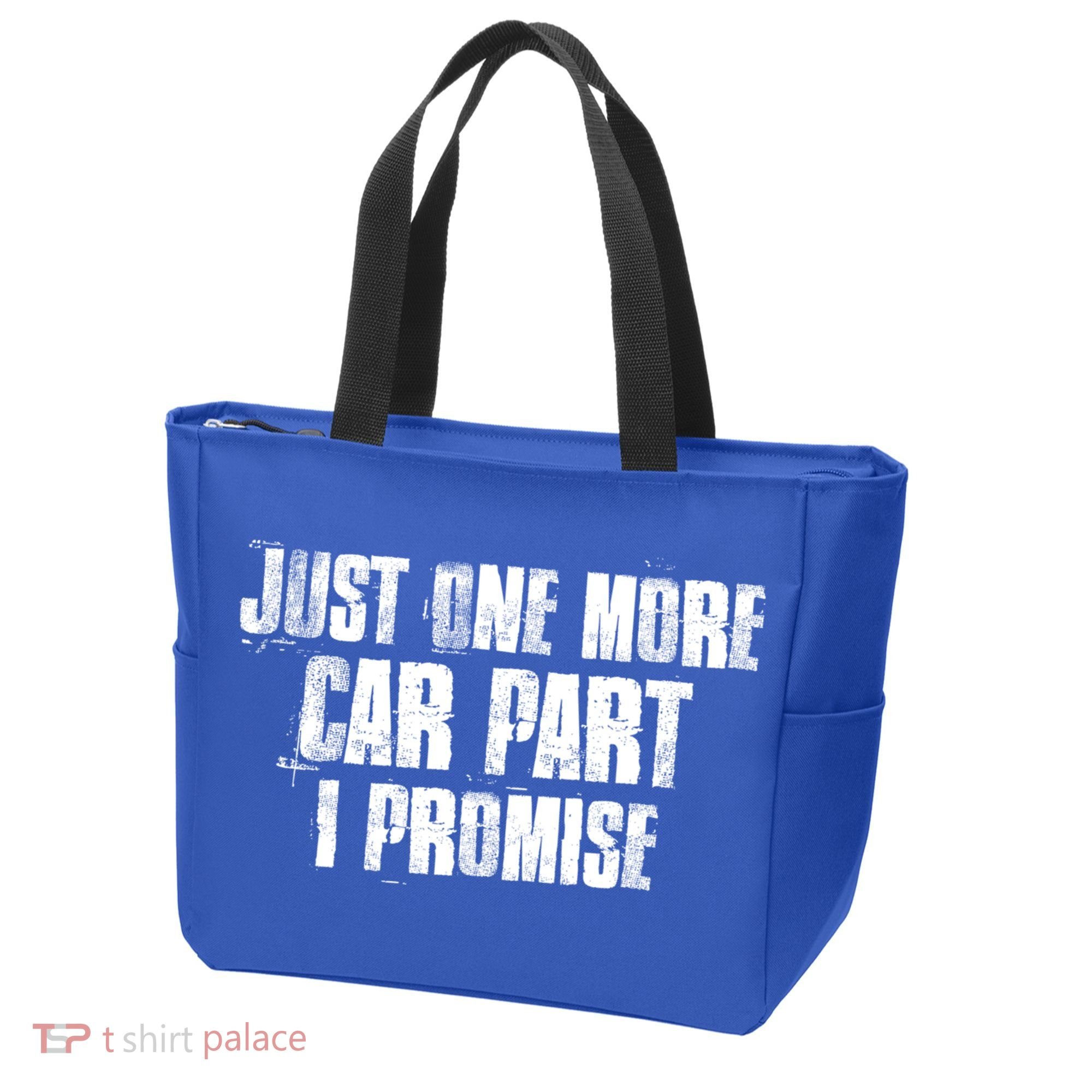 Just One More Car Part I Promise Funny Garage Mechanics Funny Gift Tote Bag