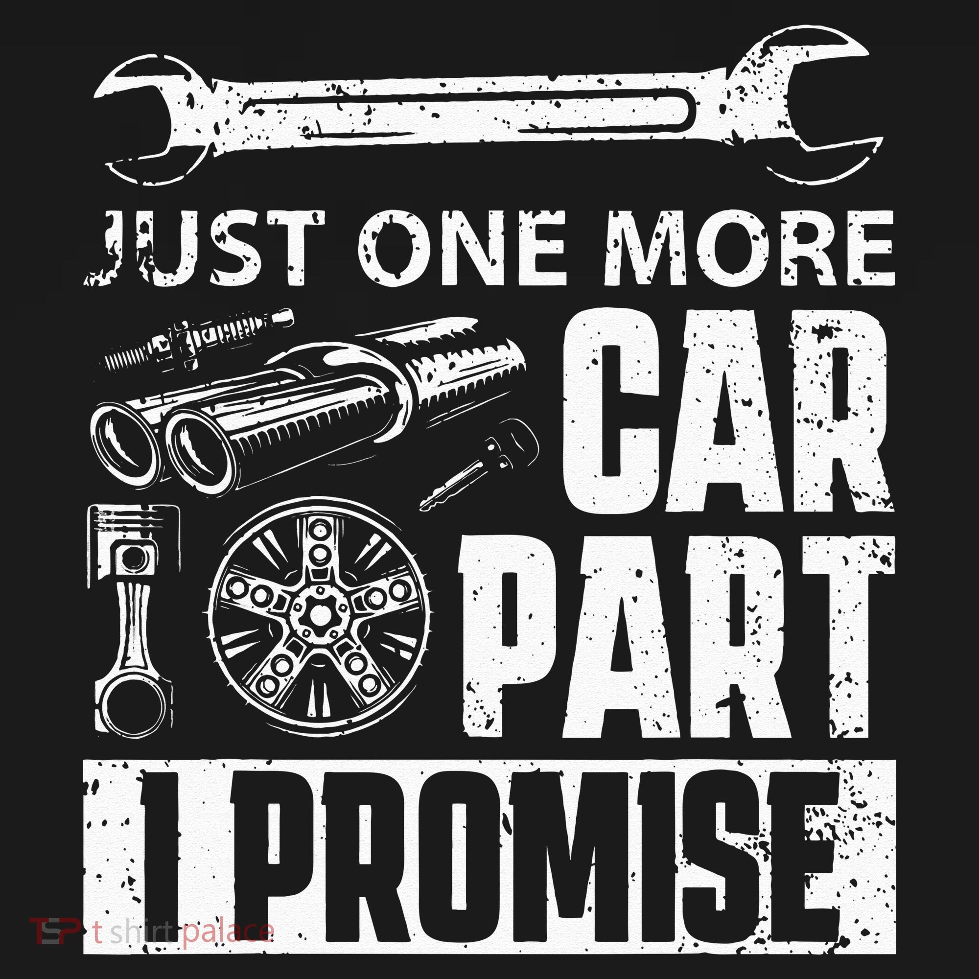 Just one more Car Part I Promise Mechanic Enthusiast Gear Women's Hoodie
