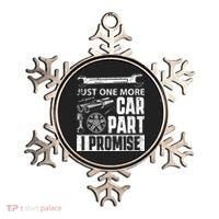 Just one more Car Part I Promise Mechanic Enthusiast Gear Ornament thumb 0