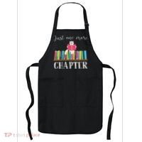 Just One More Chapter Cat Reading Book Bookworm Cat Hc Apron thumb 0