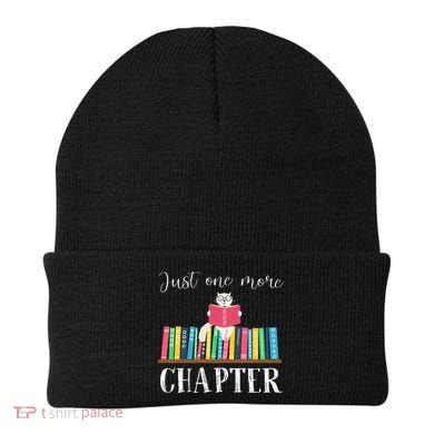 Just One More Chapter Cat Reading Book Bookworm Cat Hc Beanie