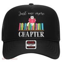 Just One More Chapter Cat Reading Book Bookworm Cat Hc Hat thumb 0