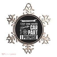 Just One More Car Part I Promise Car Enthusiast Ornament thumb 0